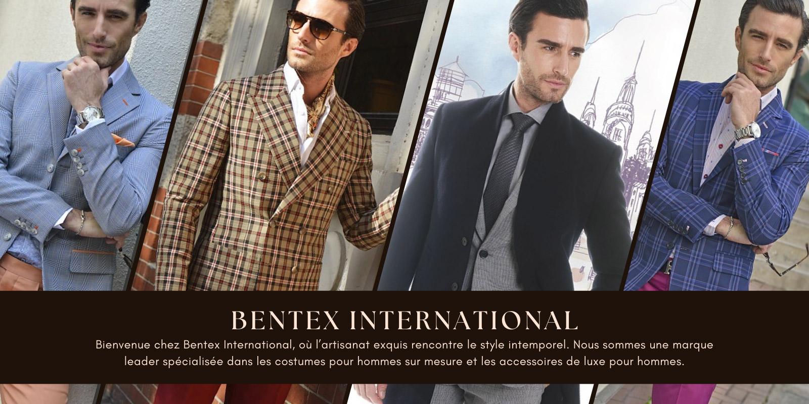 Beige Aesthetic Fashion Clothing Collection Medium Banner - 1